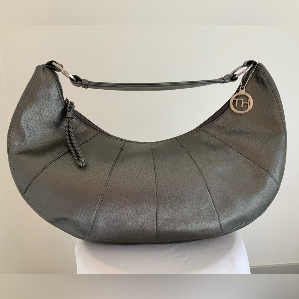 Tommy Hilfiger Purse Metallic Gray/ Silver